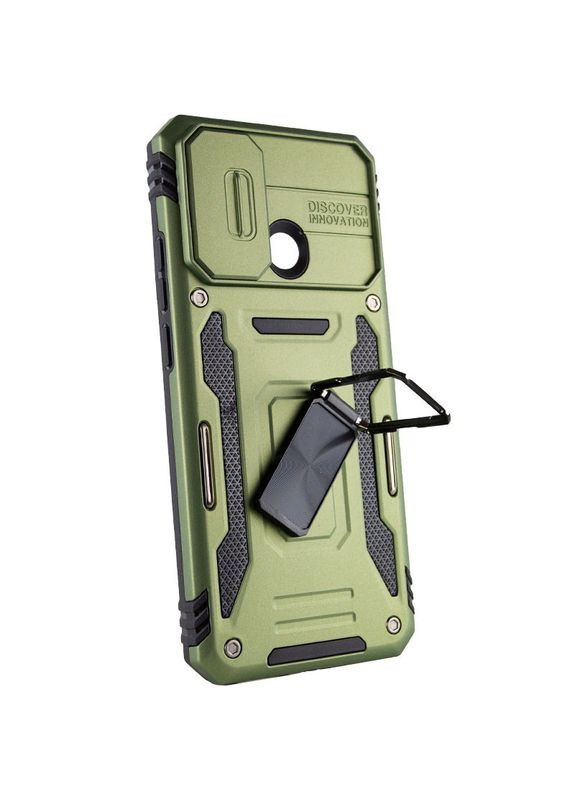 Ударостійкий чохол Camshield Army Ring для Xiaomi Redmi 9C / 10A Army Green No Brand (344464991)