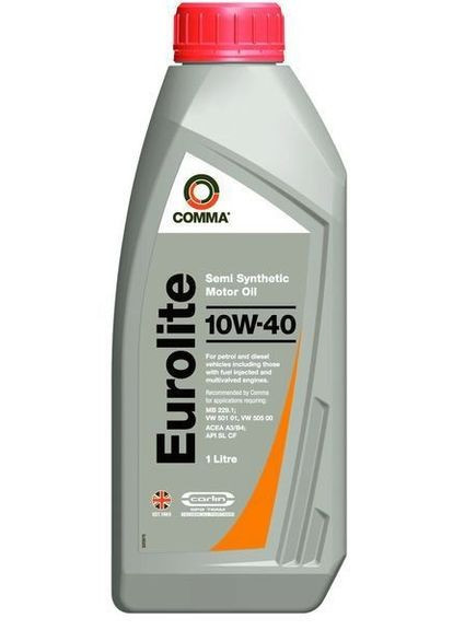 Масла моторные EUROLITE 10W40 1 л. Comma (348358547)