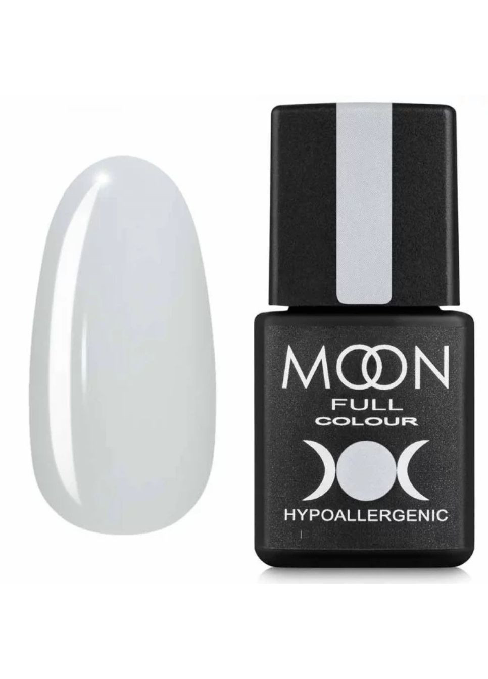 Гель-лак FULL Air Nude №02 белый полупрозрачный 8 мл Moon Гель лак NUDE (322935282)