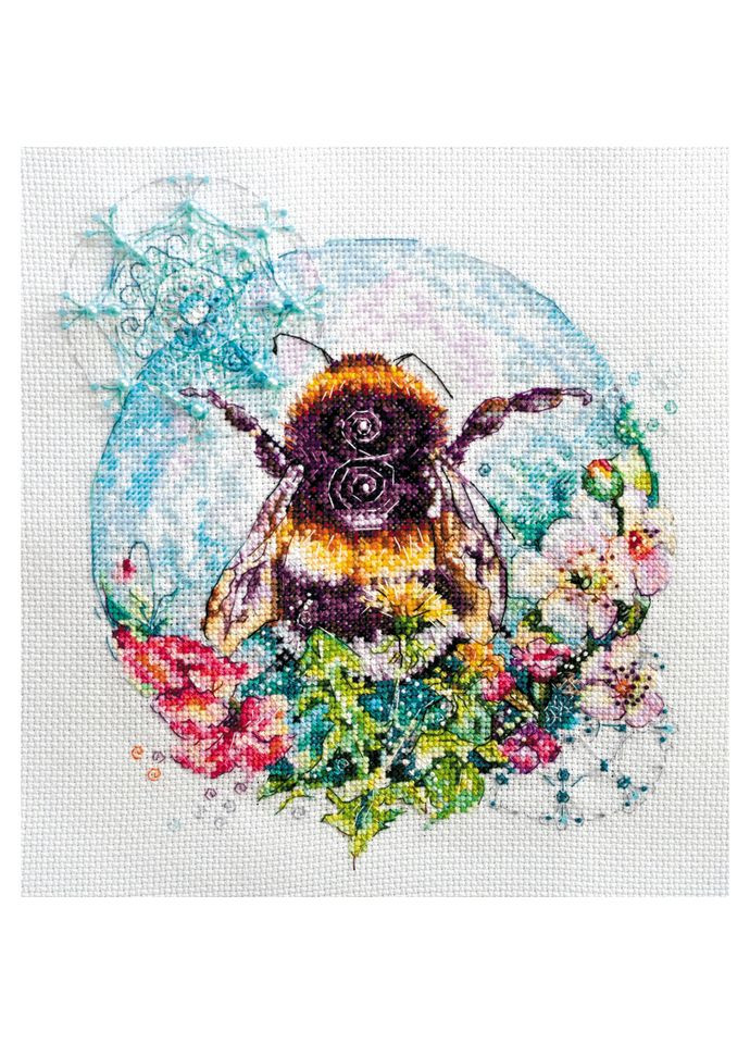 Набор для вышивки крестиком "Карамельная паутинка" AH-085 22х19 см Abris Art (305231706)