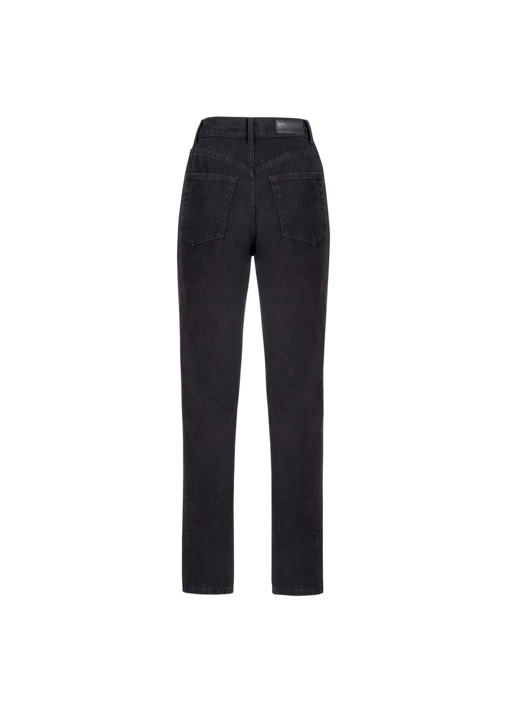 Джинсы мом с разрезами Mom Jeans With Cuts Match Denim - (347234666)