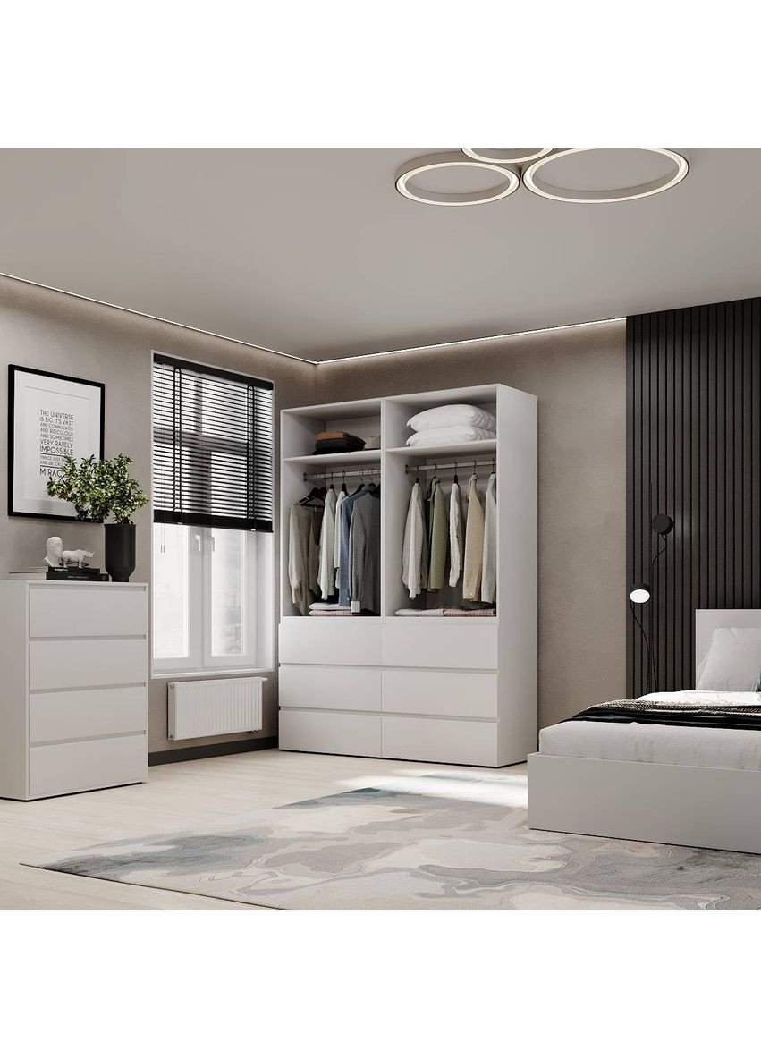 Шафа розпашна комбінована №10 Light 1600x500x2200 (LTK0101000000) Art In Head (342323463)