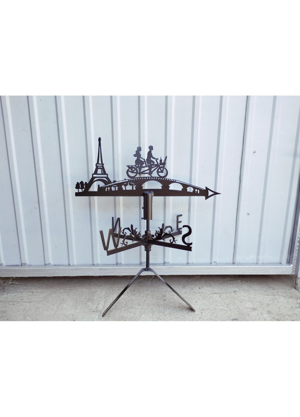 Флюгер Париж з металу 2 мм, флюгер на дах No Brand (368896328)