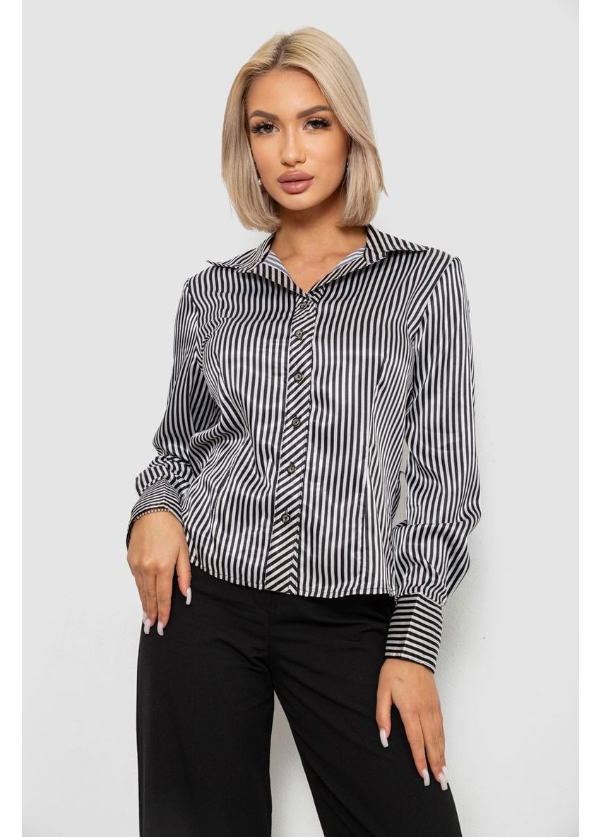 Черно-белая рубашка Ager