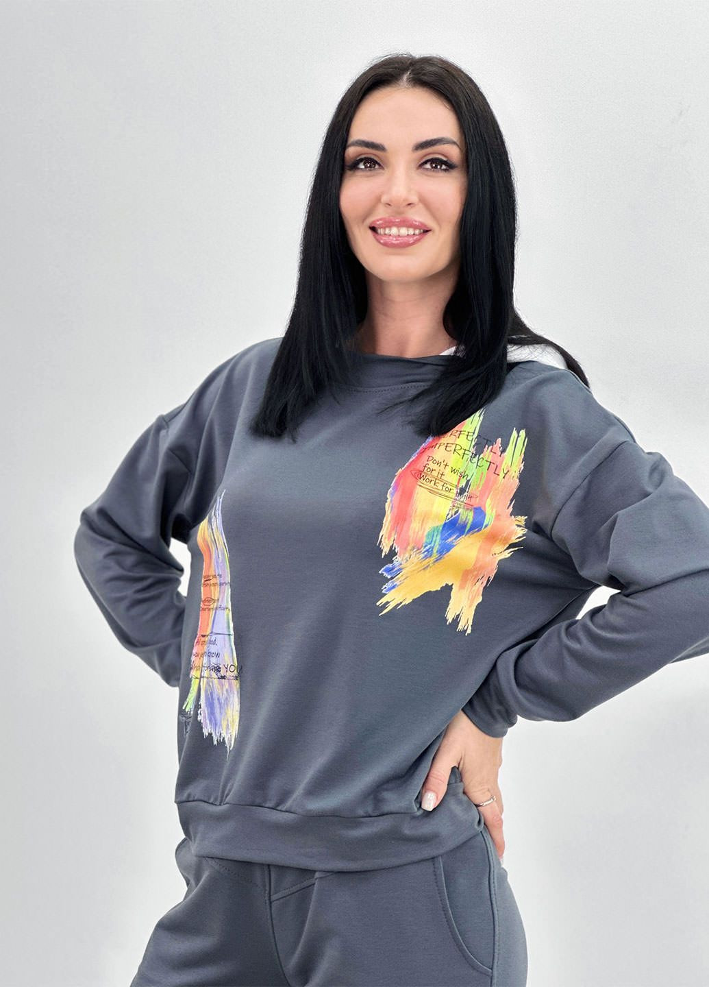 Женский костюм-двойка Fashion Girl Rainbow (295264112)