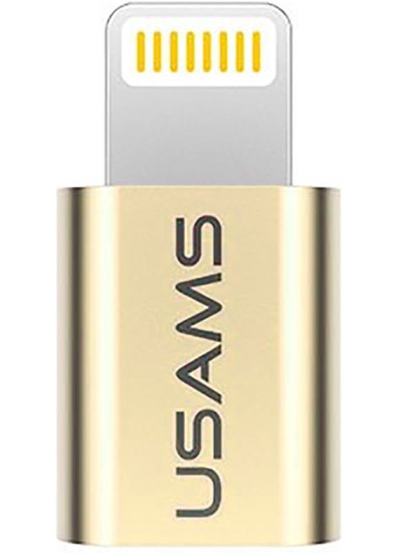 Переходник USSJ014 iPhone 6S-Micro Adapter Gold USAMS (301468788)