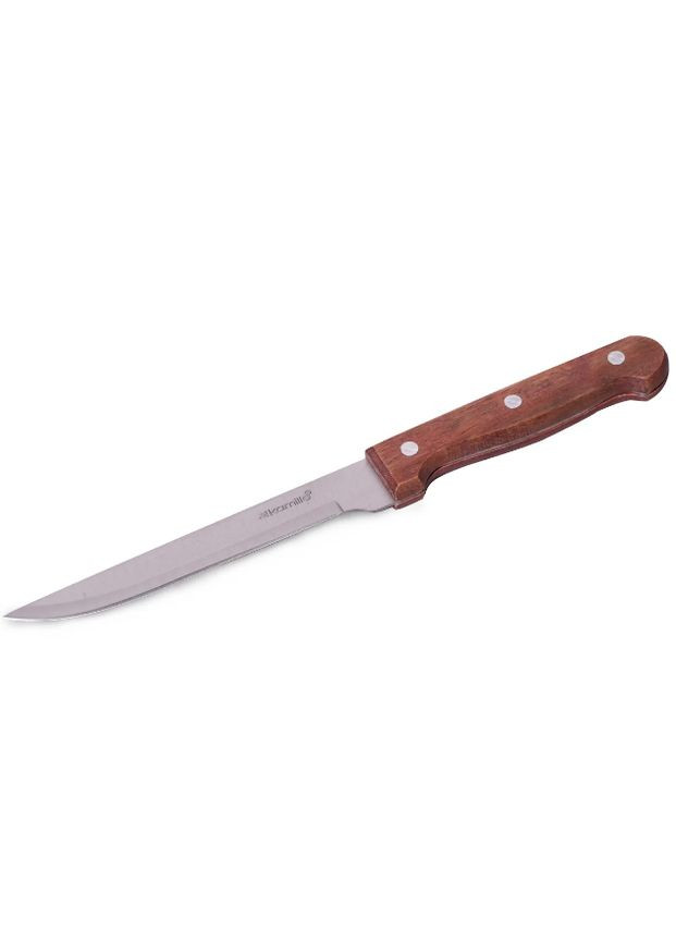 Нож для костей из нержавеющей стали с деревянной ручкой KM5308 Kamille (289059785)