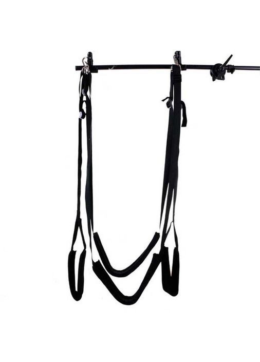 БДСМ Гойдалки Fly Sex Yoga - Чорний- Садомазо - (372734090)