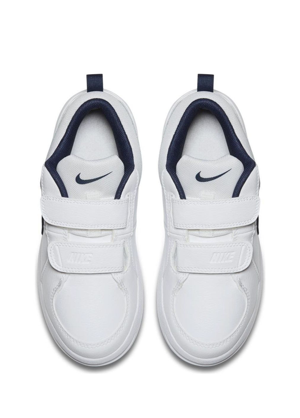 Білі всесезон кросівки kids pico 4 white/navy р.12.5//20см Nike