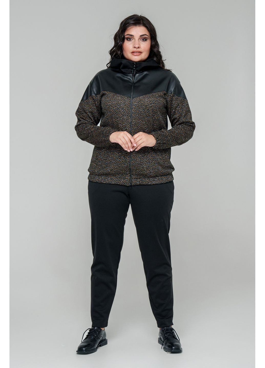 Жовта демісезонна кофта з капюшоном на блискавці all posa (ap101690p) A'll Posa