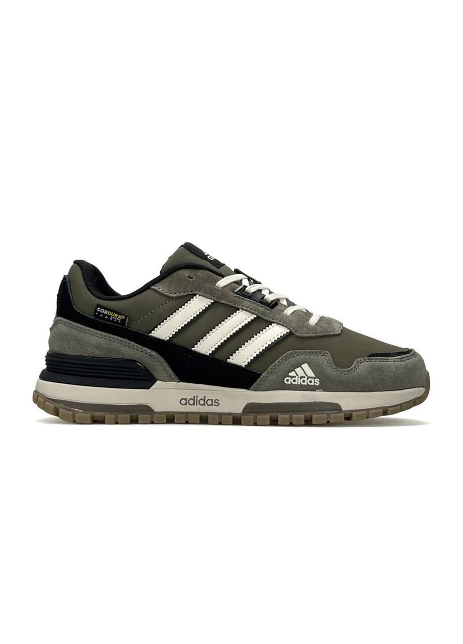 Оливкові кросівки чоловічі adidas демісезон No Brand ZX 750 Olive Black