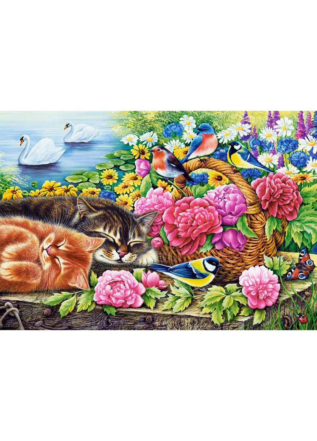 Пазл Ленивое воскресенье 200 деталей Castorland (369798320)