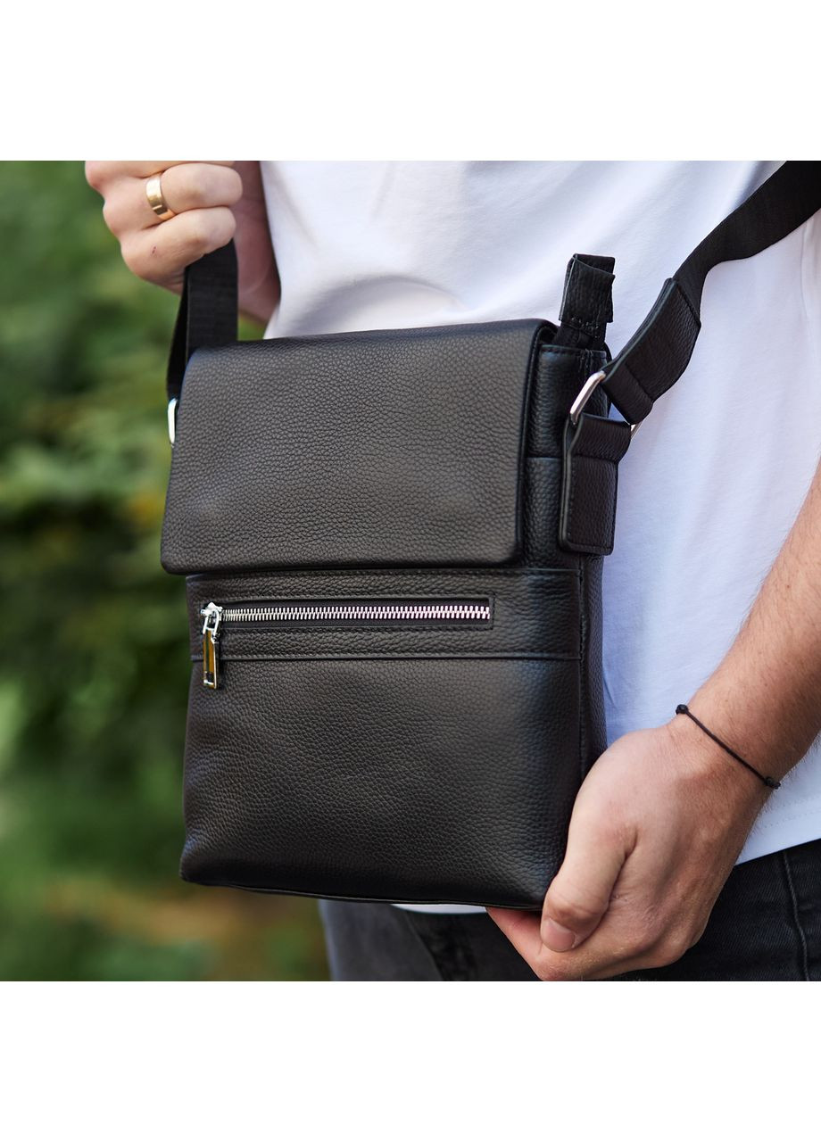 Мужской классический мессенджер через плечо кожаный 80471 Tiding Bag (354832944)