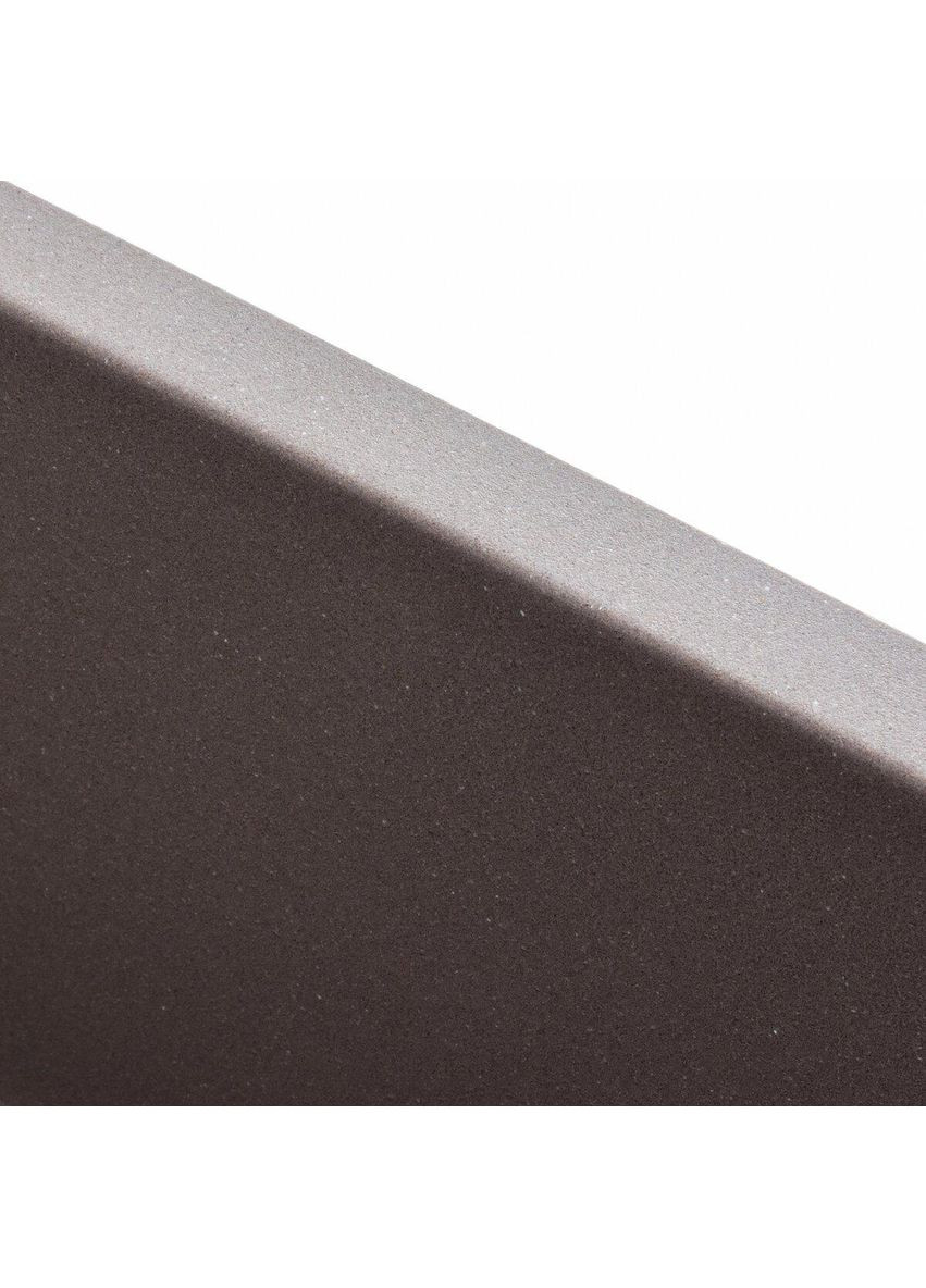 Гранітна мийка для кухні 4040 RUBA матова Дюна Platinum (342072080)