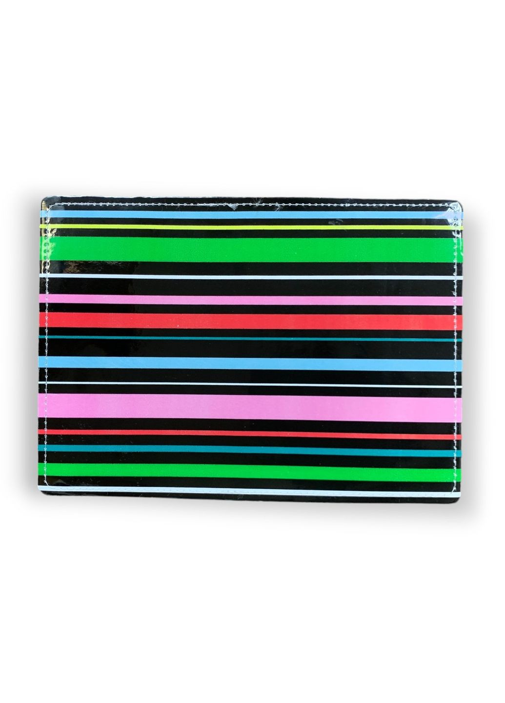 Обкладинка Passport екошкіра лак смужка веселка 4PROFI (304773398)