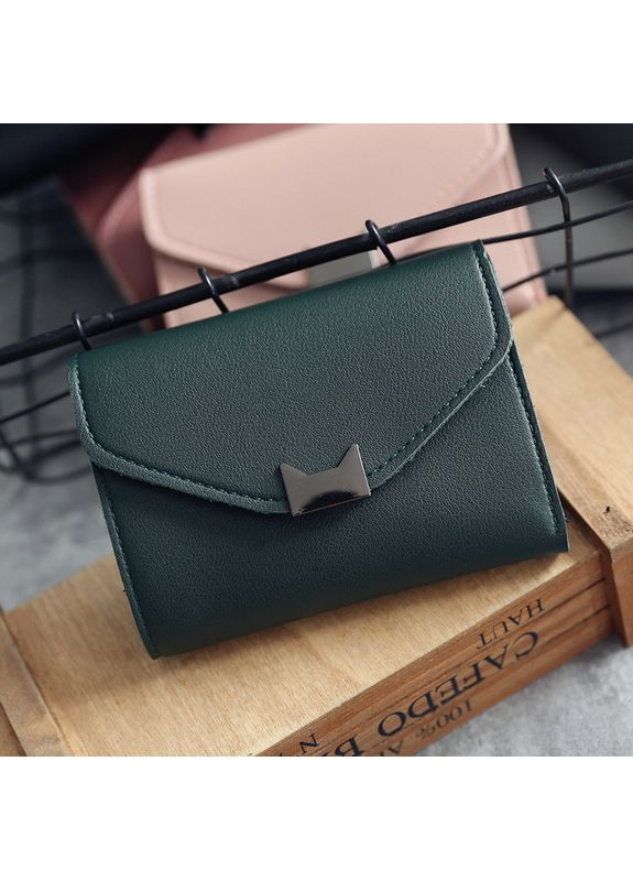 Стильний жіночий розкладний гаманець, компактний міні-гаманець "Queen" (темно ) China (366890714)