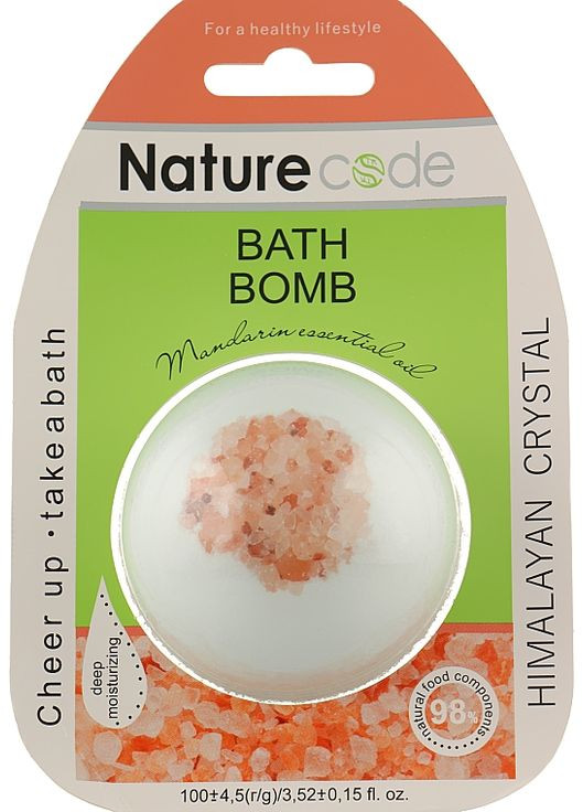 Бомбочка для ванни "Himalayan Crystal" 100g (1029727-44582) Nature Code (368638448)