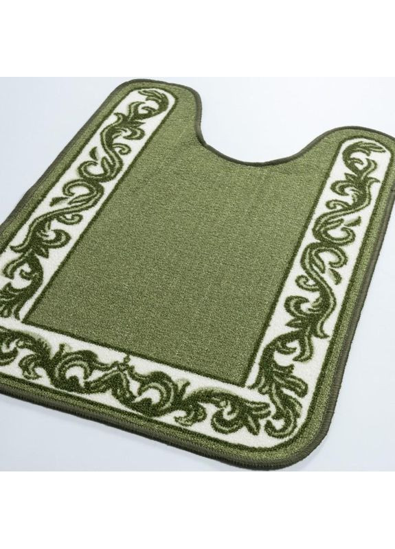 Коврик в туалет Taba 228-1D 57х80 см оливковий No Brand (364969159)