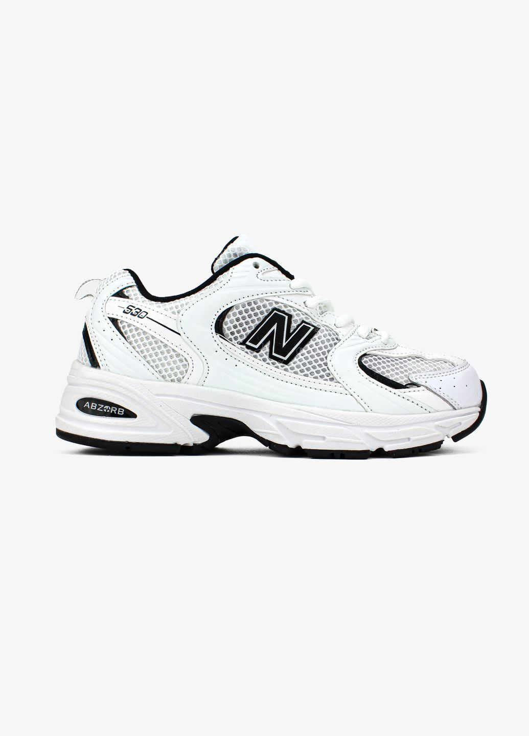 Кросівки жіночі і чоловічі New Balance 530 white | Нью Беланс 530 білі всесезони (317186520)