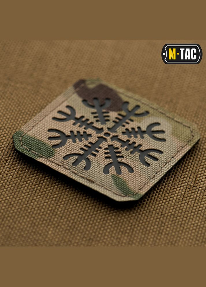 Нашивка шлем Ужаса Laser Cut Multicam/Black M-TAC (315047131)