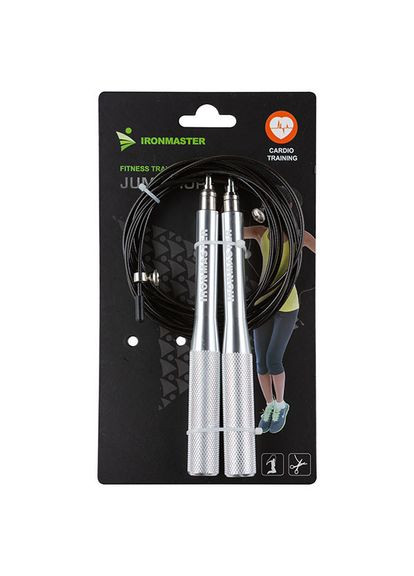 Скакалка для кроссфита, алюминий, Iron Master (297080202)