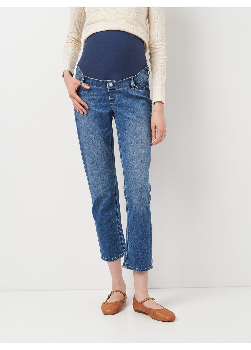 Джинси для вагітних H&M - (365807004)