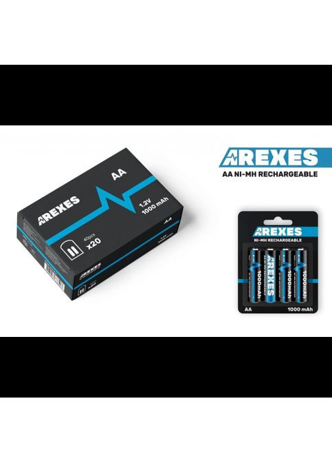 Акумулятор АА Arexes (1000mAh) 1.2v (NI-MH) пальчик MDR No Brand (371794209)