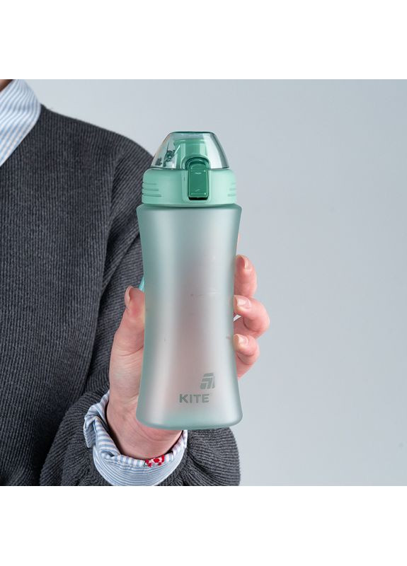 Пляшка для води " " /K25-1215-2/ 500 мл, бірюзова (1/12/72) Kite (367761642)