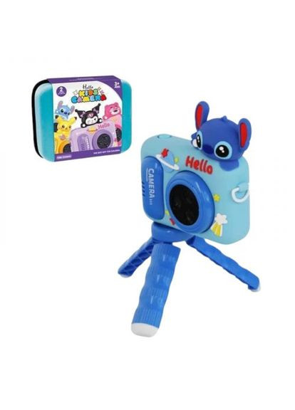 Фотоаппарат разъем Type C, слот для TF карты, фронтальная и основная камеры, звуки, игры, чехол, штатив, в чемодане MIC (372822220)