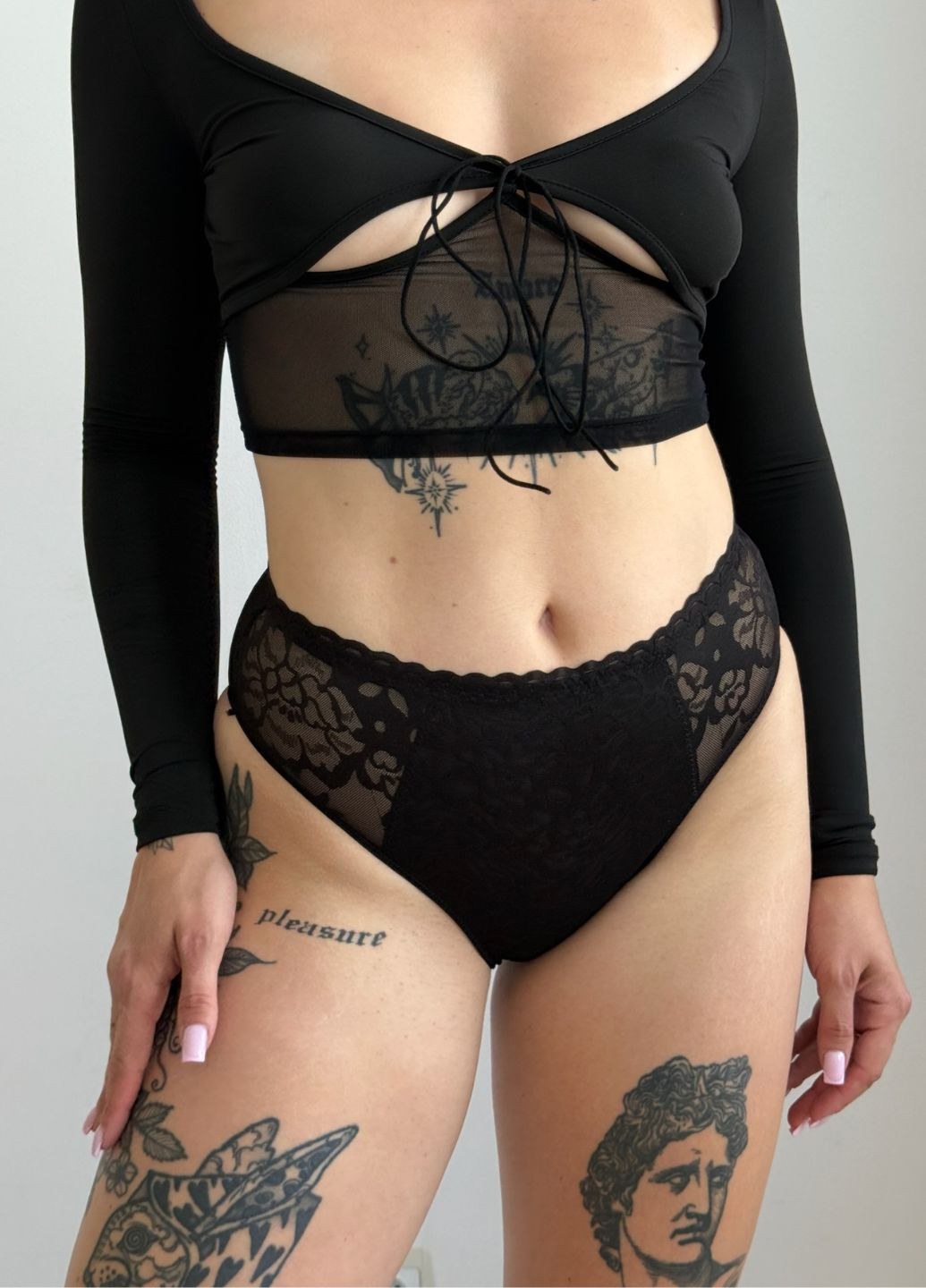 Мереживні трусики бразиліани колекції «Лагуна» VIDCHUY (356145249)