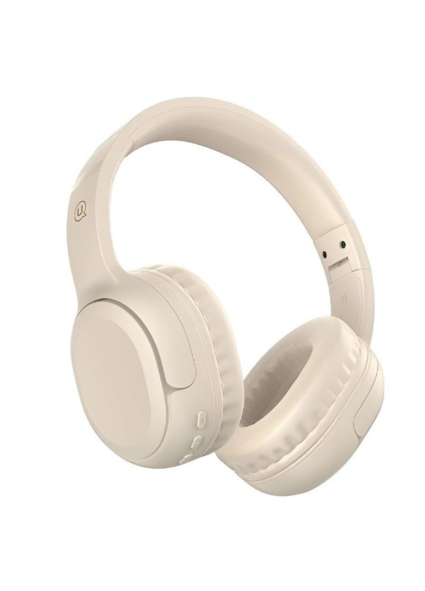 Bluetooth stereo гарнитура -YG23 Wireless Headphone-Yun Series beige USAMS (304254578)