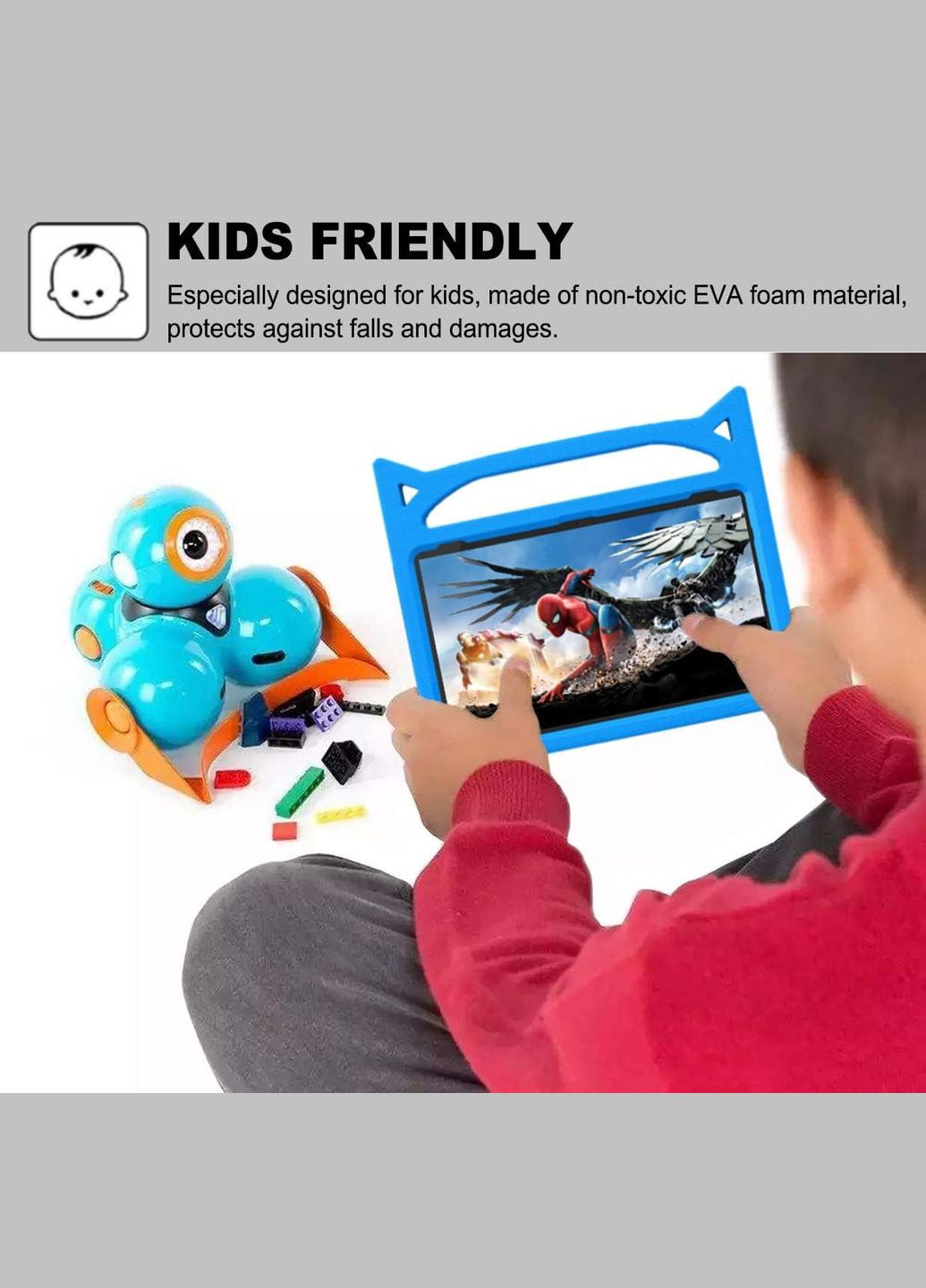 Планшет дитячий Fire HD 8' 2/32GB 10th Generation СИНІЙ Amazon (370159452)