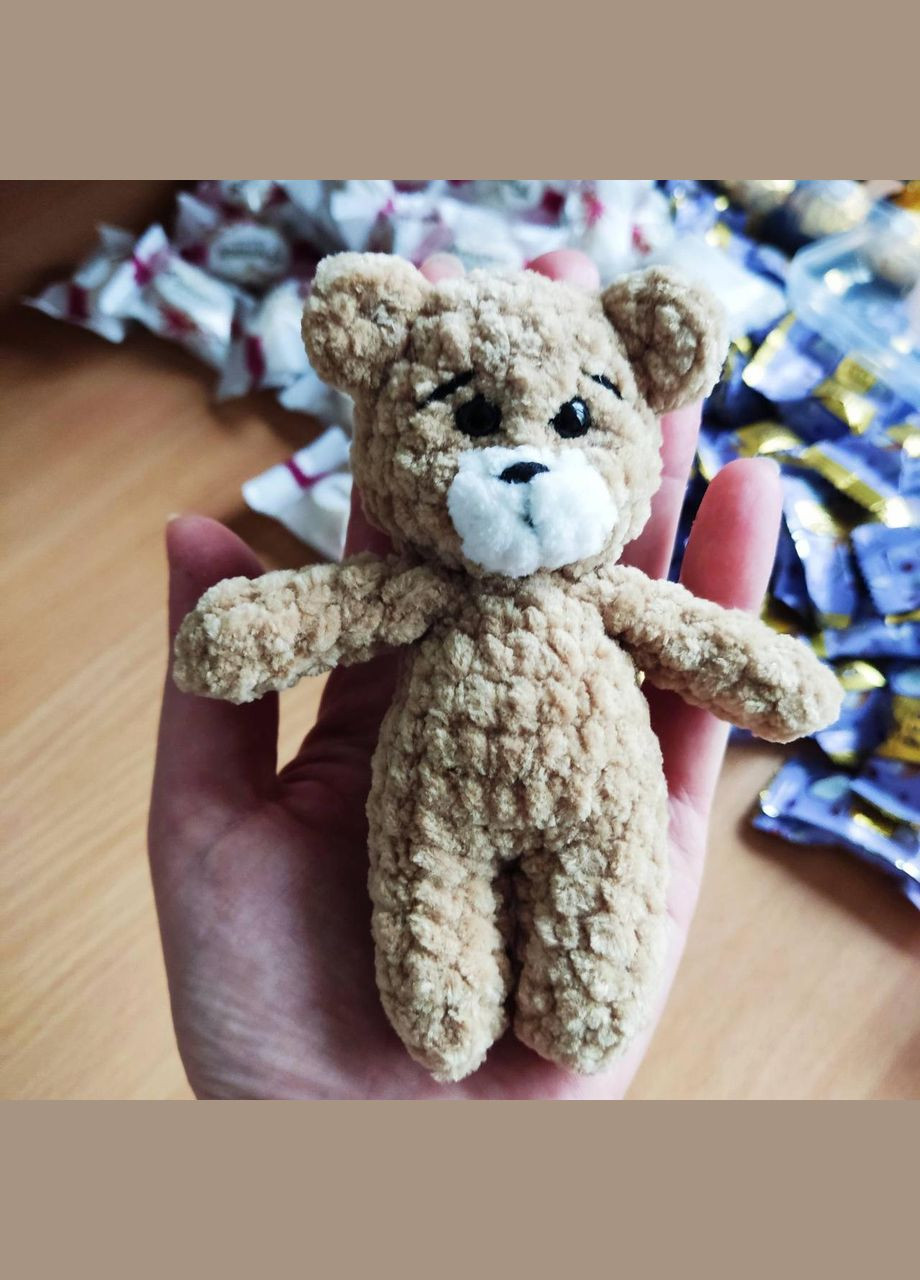 Плюшевий ведмедик ручної роботи No Brand (338379199)