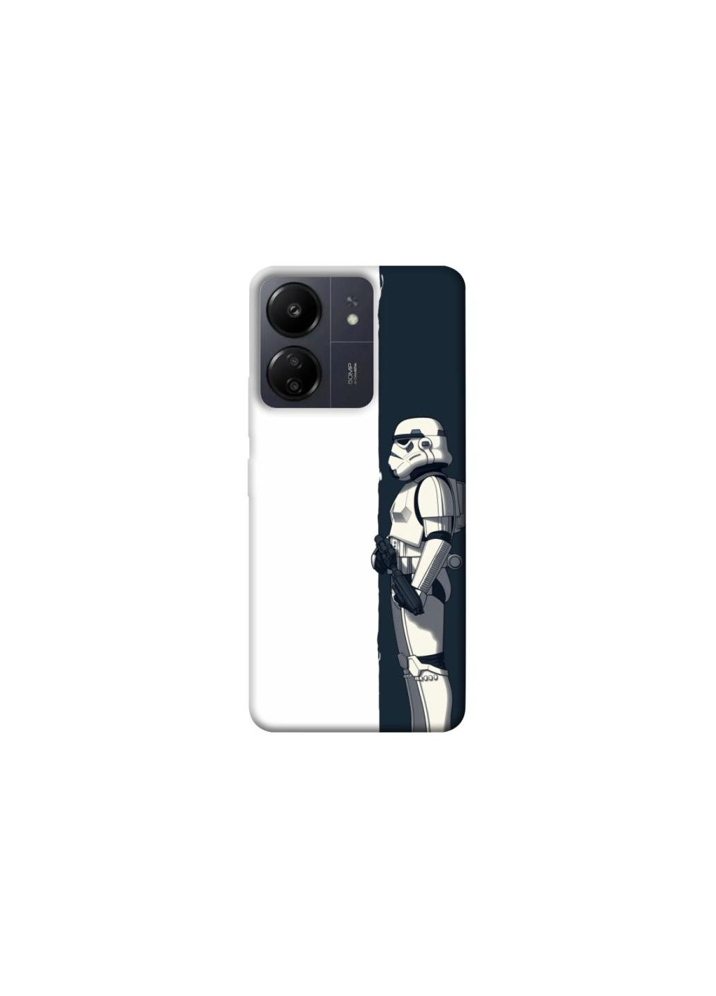 Чохол на Xiaomi Redmi 13C Star Wars stormtrooper Frontalka (354674831)