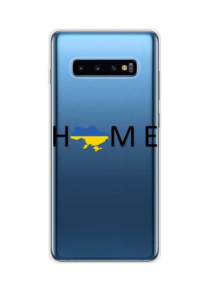 Прозорий чохол на Samsung Galaxy S10 Plus:: Дім Україна (патріотичний принт 72) Creative (360709284)