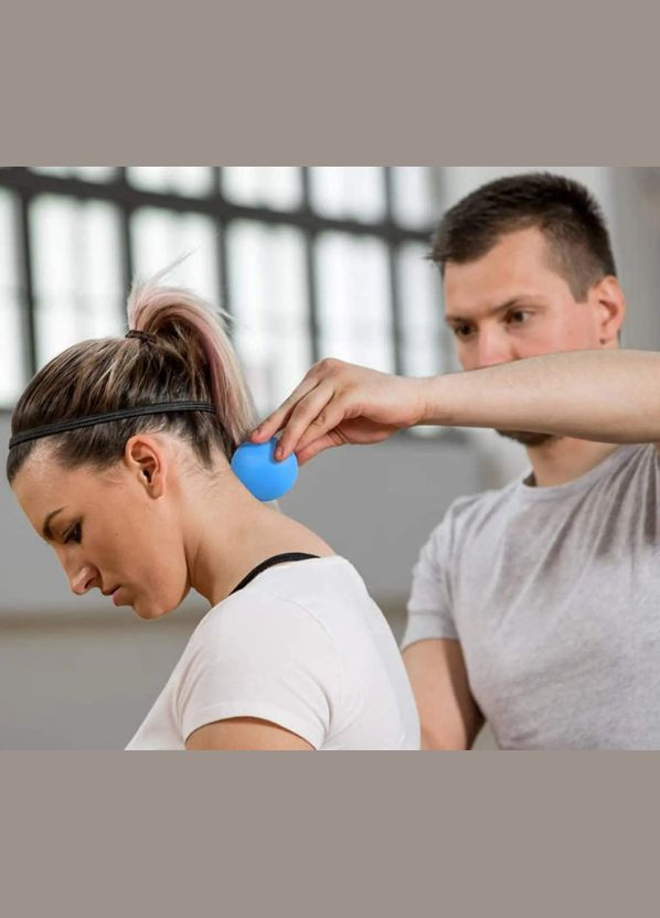 Массажный мяч для МФР Тяжелый Фасциальный мяч для фитнеса и йоги 6см 6x6 см HBC (372890185)