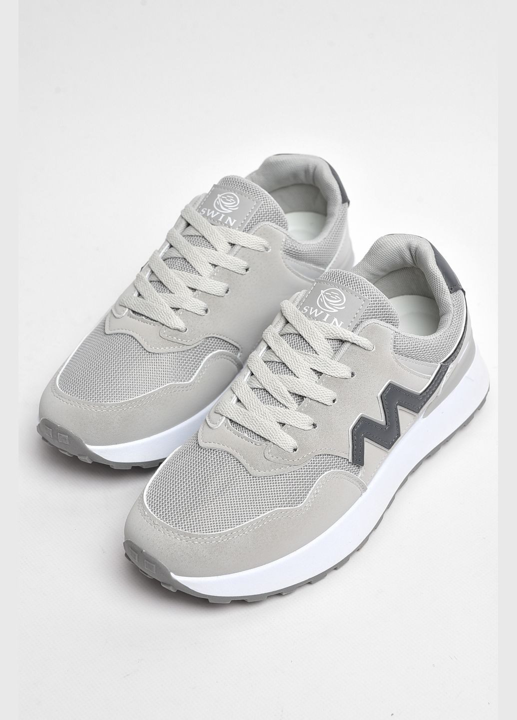 Сірі Осінні кросівки чоловічі сірого кольору Let's Shop