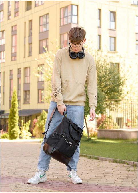 Сумка Shoper X черная (R-93541165m-VS) Sambag (302450154)