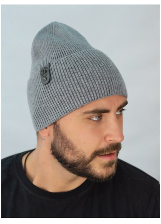 Шапка чоловіча в'язана Braxton Сол (315826161)