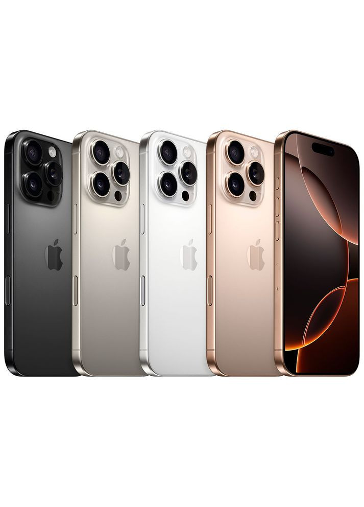 Смартфон iPhone 16 Pro 1TB Desert Titanium (MYNW3SX/A) Apple (306940862)