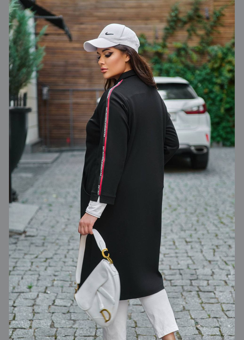 Черный демисезонный кардиган Tatiana