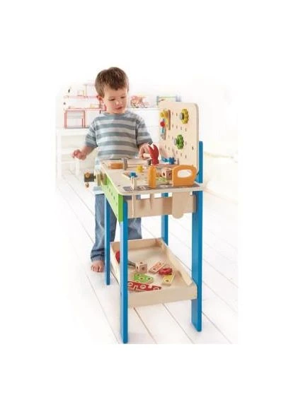 Игровой набор станок с инструментами Верстак мастера (E3000) Hape (390929280)