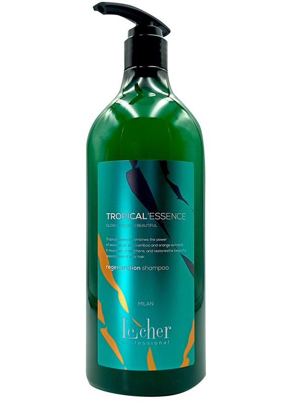 Шампунь увлажняющий для волос Tropical Essence, 1000 мл LeCher Professional (365730057)