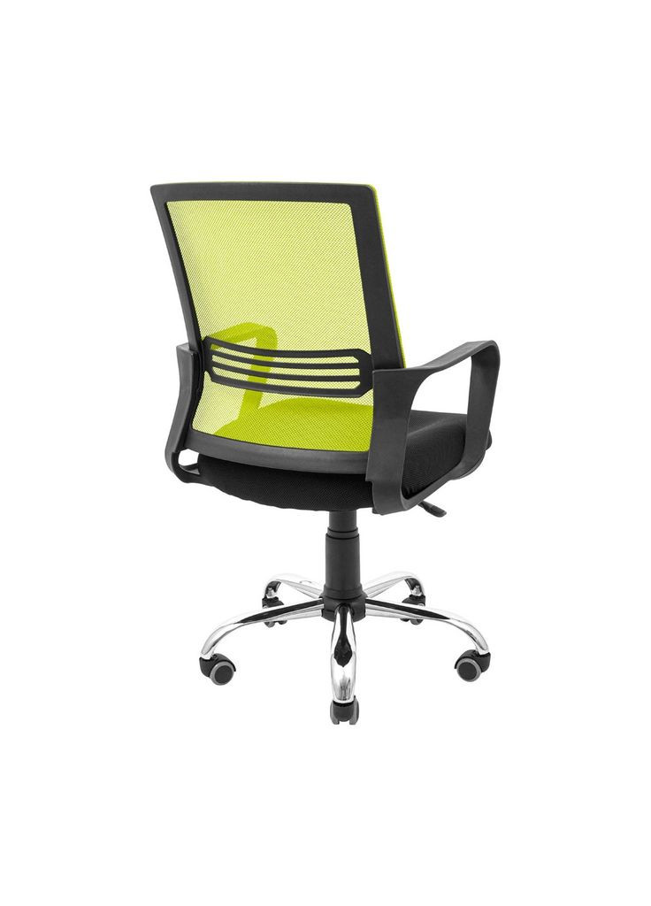 Офисное кресло Джина Хром Пиастра Сетка черная+зеленая (m438473) Richman Джина Хром Піастра Сітка чорна + зелена (366561785)