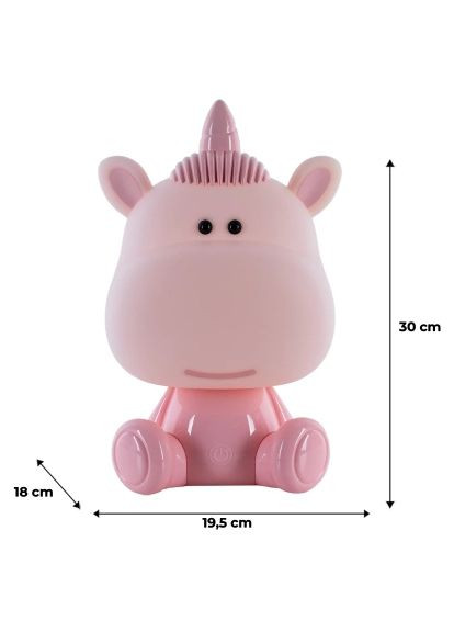 Ночник Светильник LED с аккумулятором Unicorn, (K24-491-1-2) Kite Світильник LED з акумулятором Unicorn, рожевий (367829963)
