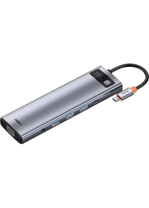 Док-станция Metal Gleam Series 5-in-1 30Hz Version Grey (35096gray) Baseus (322915265)