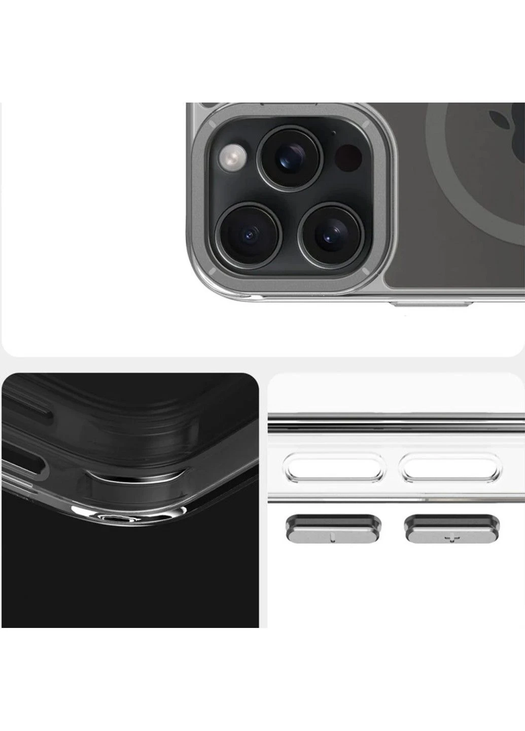 Чохол TPU Space Case Apex with MagSafe для Apple iPhone 15 Pro Max (6.7") Epik (389816682)