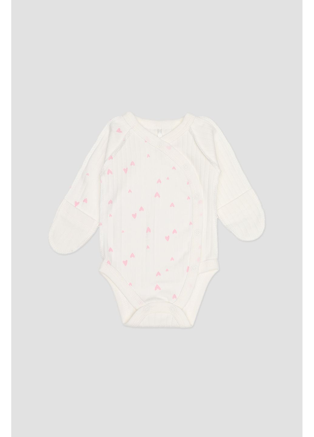 Боди ясли для девочки цвет молочный ЦБ-00283721 Sweet Mario (356116825)