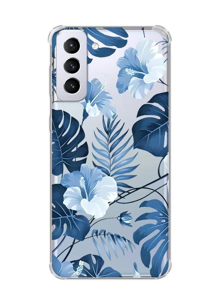 Чехол с утолщёнными углами на Samsung Galaxy S21 Plus:: Тропики (принт 373) Creative (355405146)