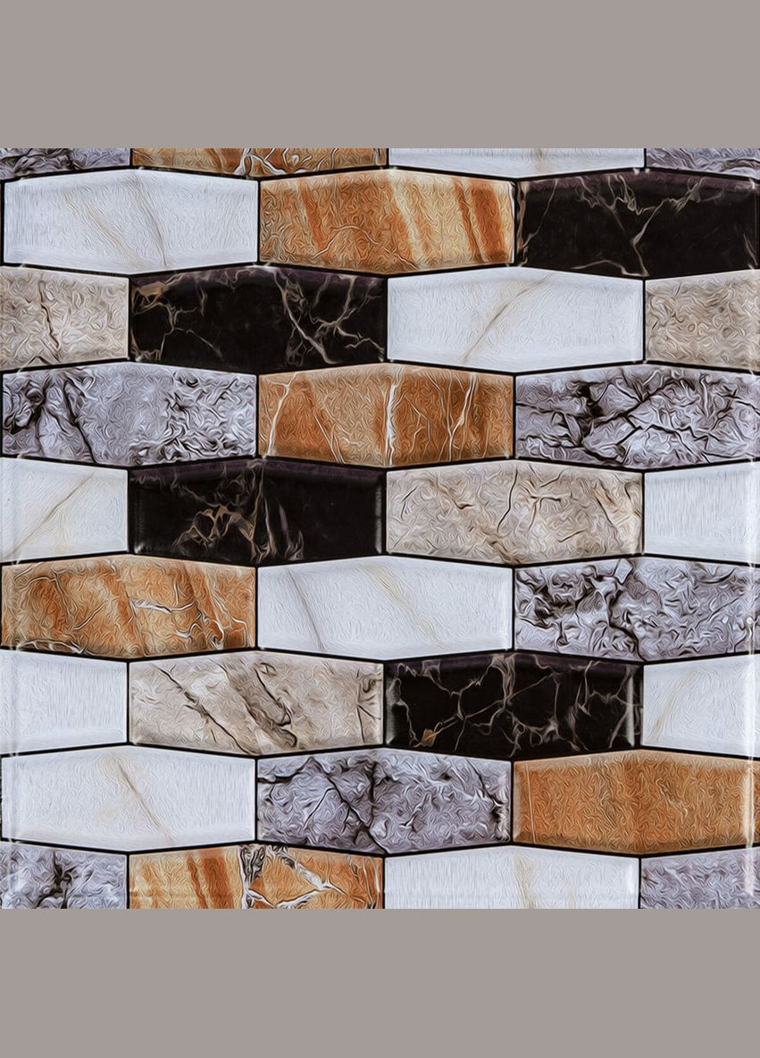 Декоративна ПВХ плитка на самоклейці квадрат 300х300х5мм, ціна за 1 шт. (СПП-605) SW-00000672 No Brand (328579220)